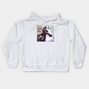 Glitter Gallop Kids Hoodie